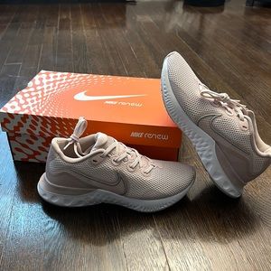 Blush pink Nike renew sneakers - never worn!